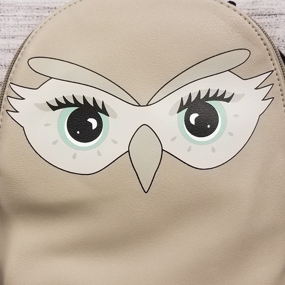 NEW T-Shirt & Jeans Owl face Graphic Mini Backpack main image 8